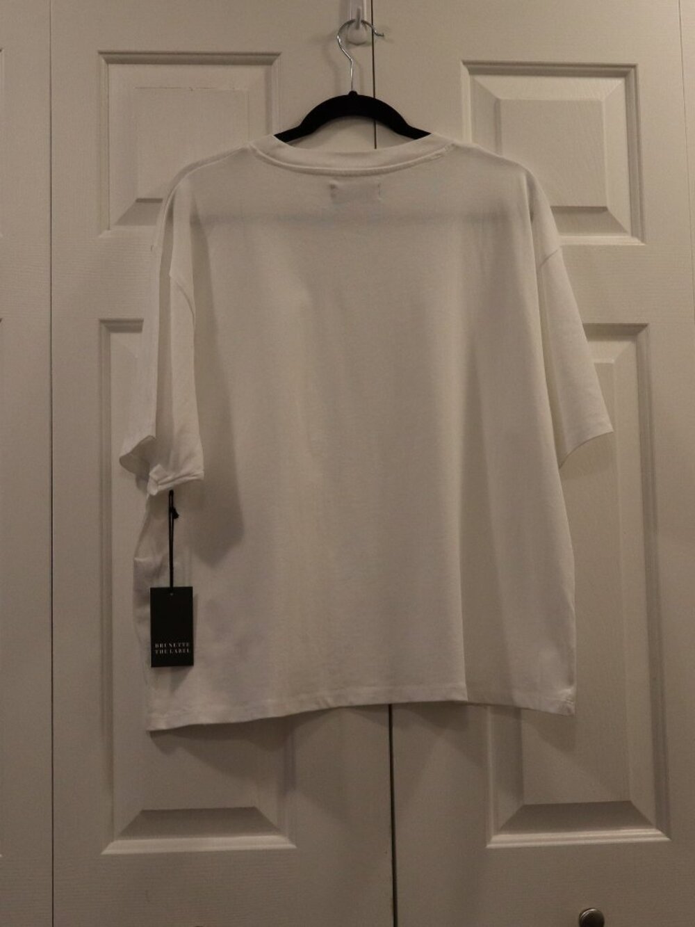 Brunette the Label Boxy Tee white M/L BNWT